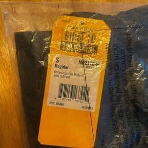 NWT Small Regular Carhartt Black Boot Cut Scrub Pants